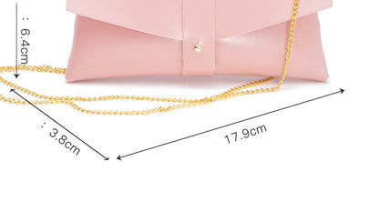 Leren Brillenkoker met koord Giselle - Roze