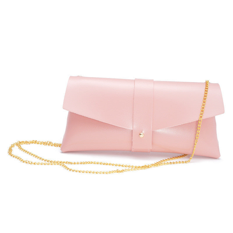 Leren Brillenkoker met koord Giselle - Roze