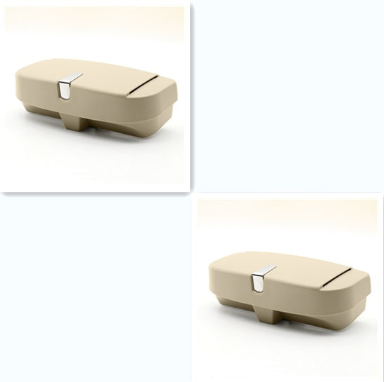 Autobrillenkoker Maxime 2 delig - Beige