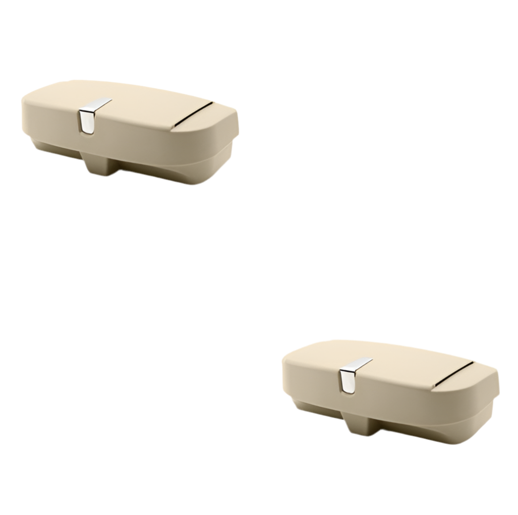 Autobrillenkoker Maxime 2 delig - Beige