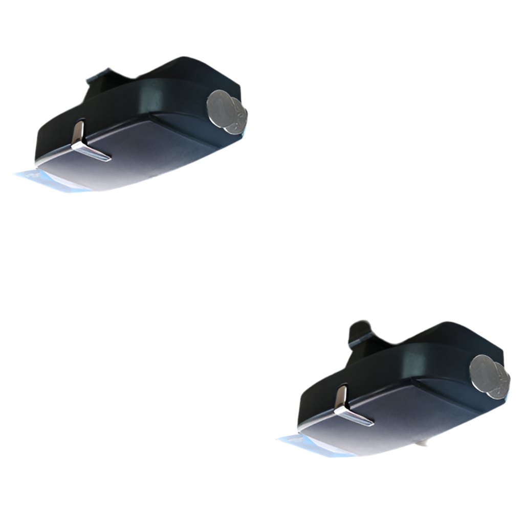 Autobrillenkoker Maxime 2 delig - Zwart