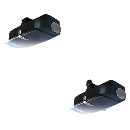 Autobrillenkoker Maxime 2 delig - Zwart