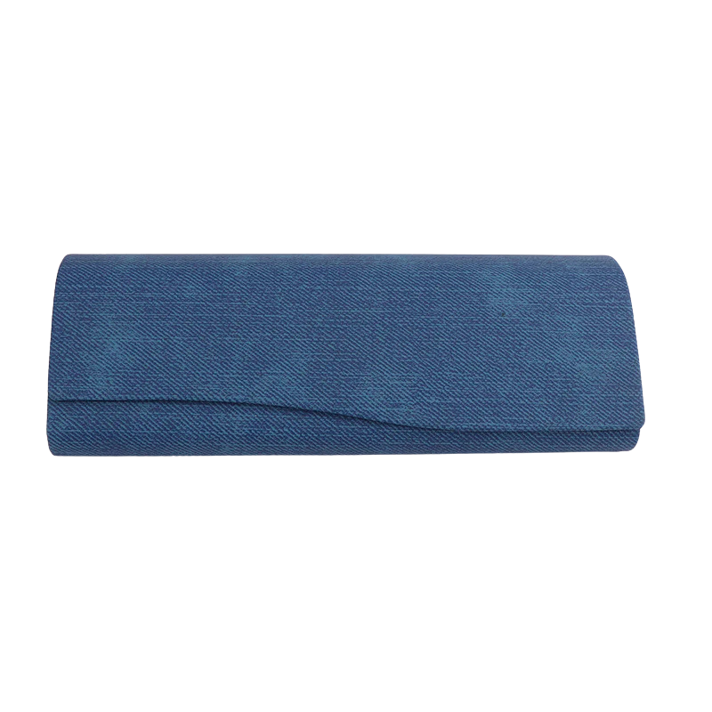 Leren brillenkoker Jolie - Blauw