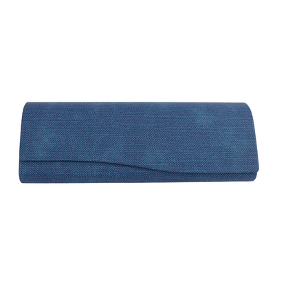 Leren brillenkoker Jolie - Blauw