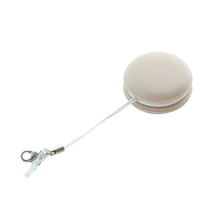 Draagbare macaron bril schoonmaak accessoire Colette - Roze