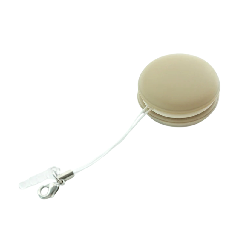 Draagbare macaron bril schoonmaak accessoire Colette - Khaki