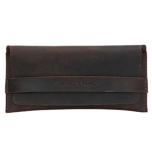 Leren Brillenkoker Gérard - Bruin